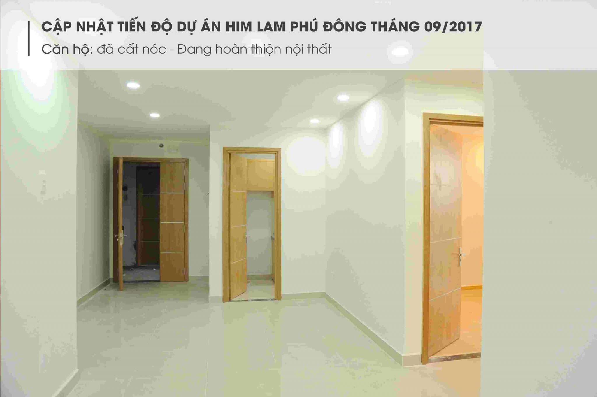 Tiến độ dự án căn hộ Him Lam Phú Đông